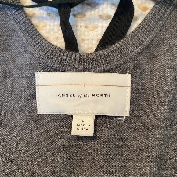 Anthropologie Angel of the North Torie Tie Back Sweater - Large - Picture 5 of 13